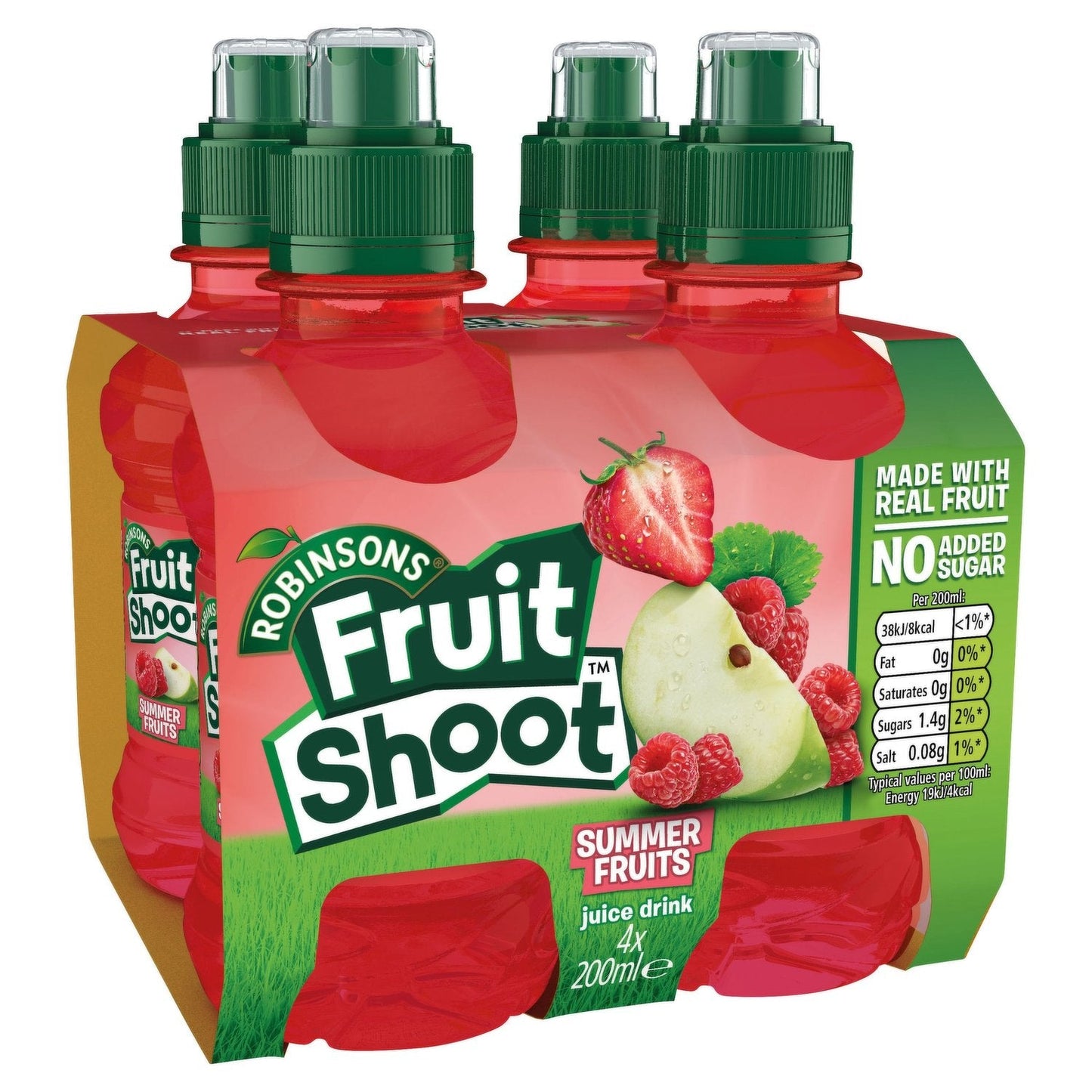 Robinson's Fruit Shoot Summer Fruits 4x200ml