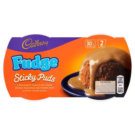 Cadbury Fudge Sticky Puds 190g