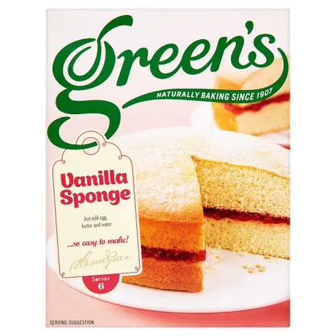 Green's Vanilla Sponge 221g