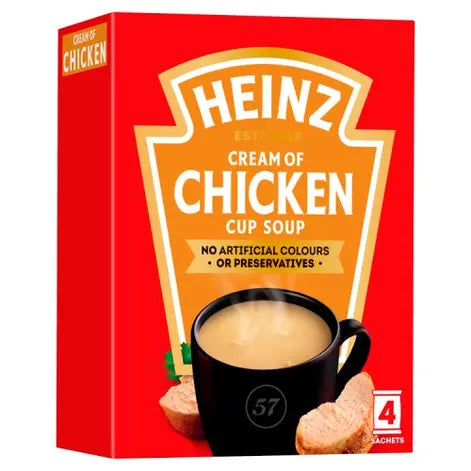 Heinz Cream of Chicken Soup 4 Pack 68g