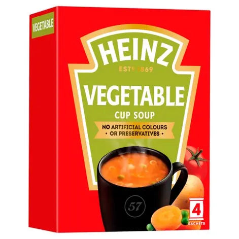 Heinz Vegetable Soup 4 Pack 76g