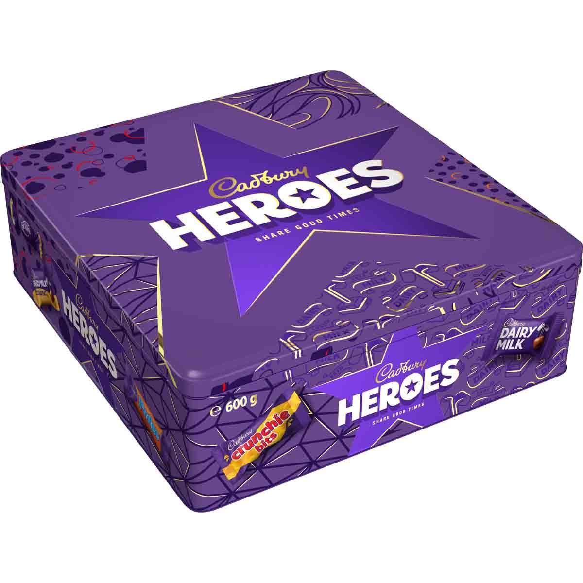 Cadbury Heroes Tin 600g