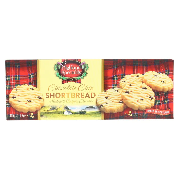 Highland Speciality Chocolate Chip Shortbread Rounds 135g