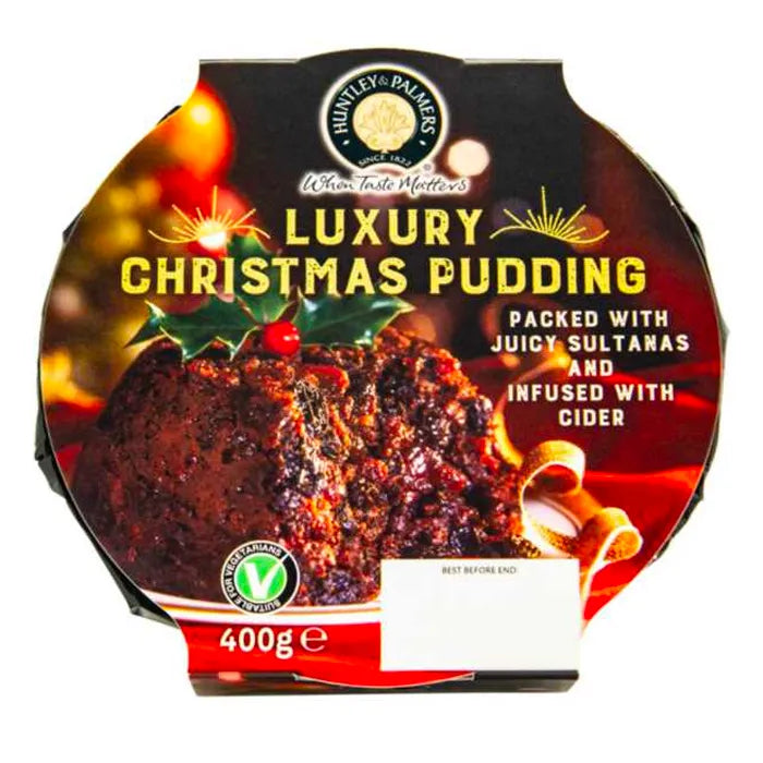 Huntley & Palmer Luxury Christmas Pudding 400g