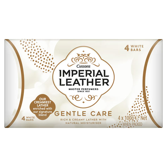 Imperial Leather Gentle Care Soap 4 Pack