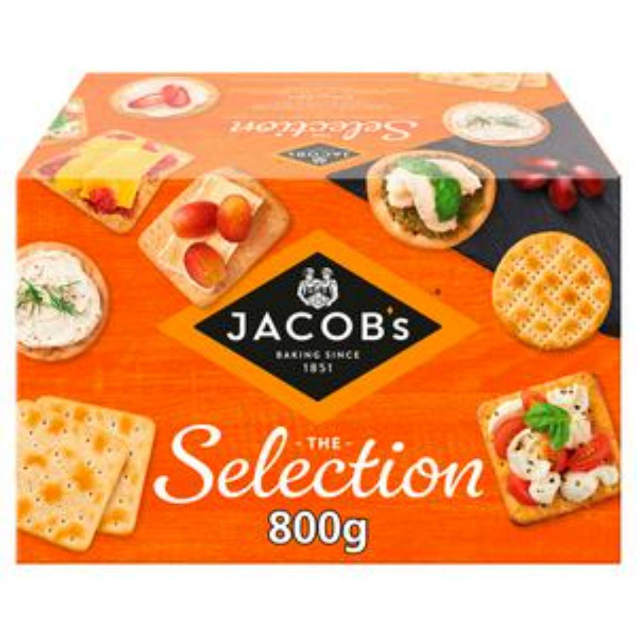 Jacob's Biscuits For Cheese 800g