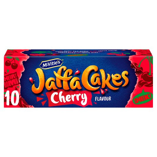 McVitie's Jaffa Cakes Cherry 10 Cakes 125g