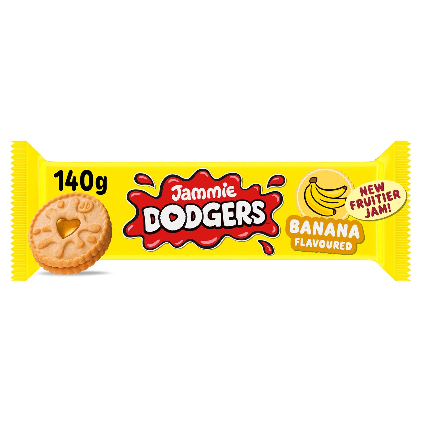 Burton's Jammie Dodgers Banana 140g