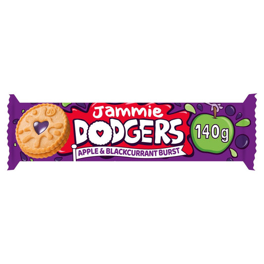 Burton's Jammie Dodgers Apple & Blackcurrant 140g