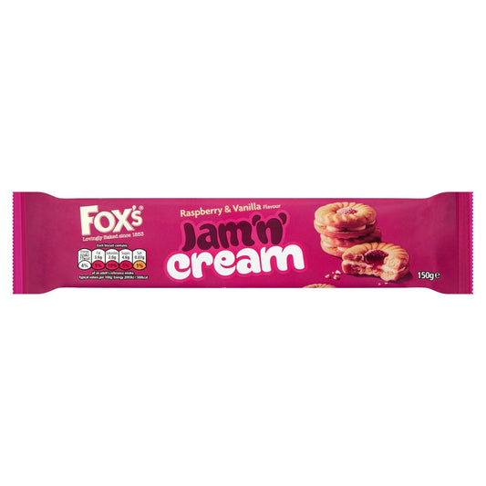 Fox's Jam 'n Cream 150g