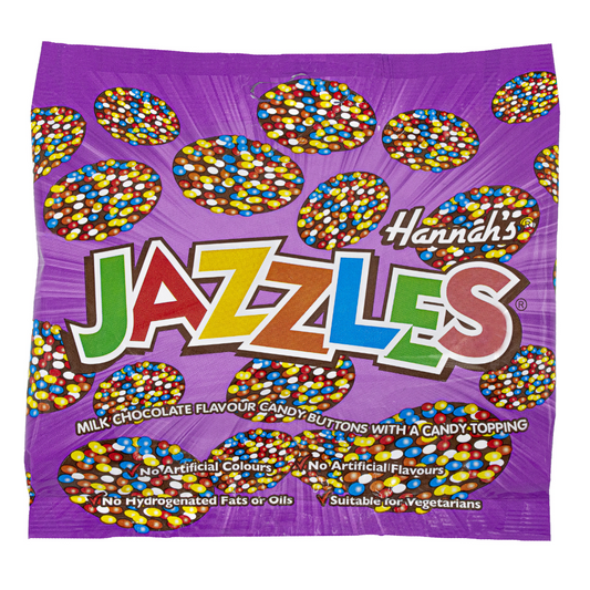 Hannah's Jazzles Milk Chocolate 140g