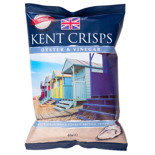 Kent Crisps Oyster & Vinegar 40g