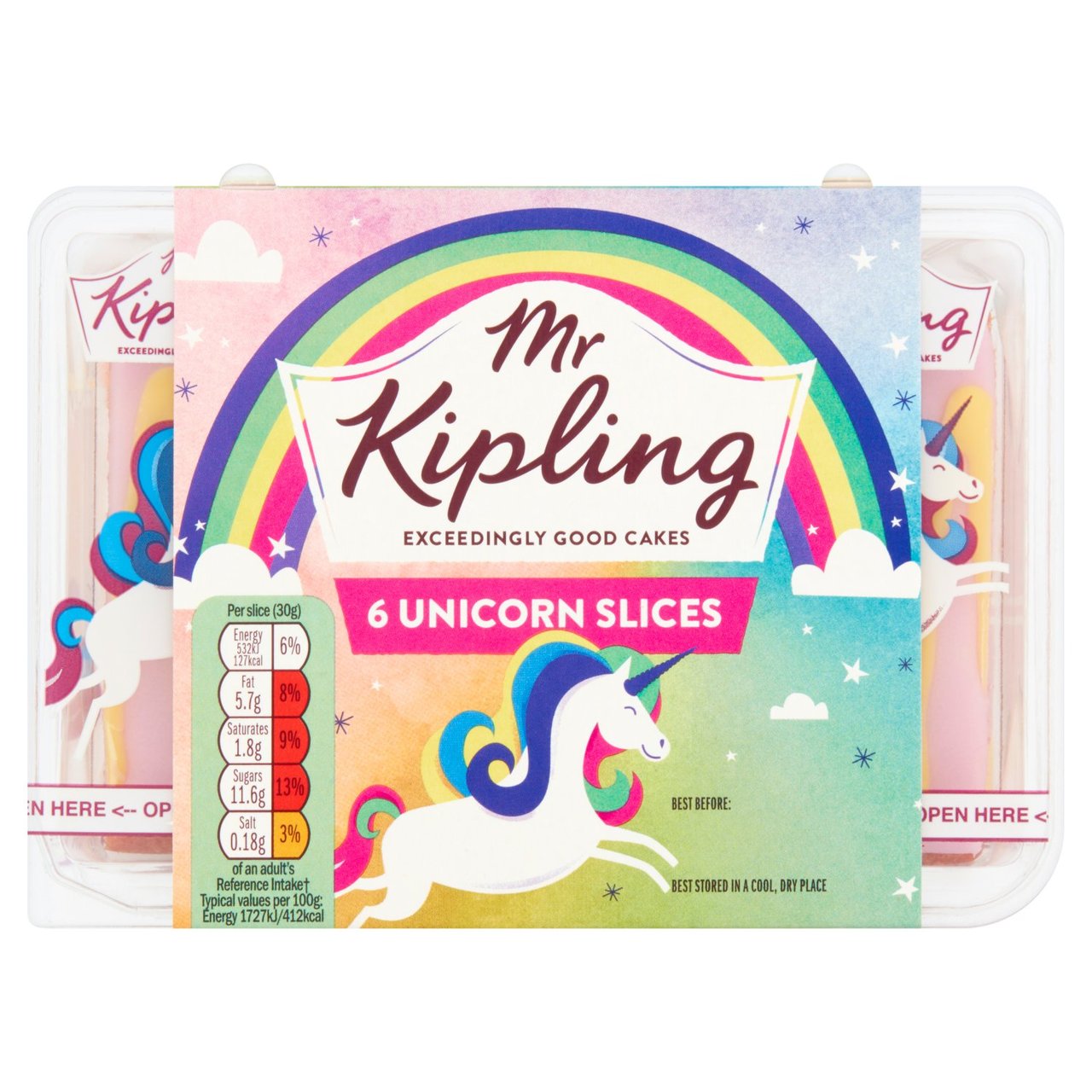 Mr Kipling Unicorn Slices 192g