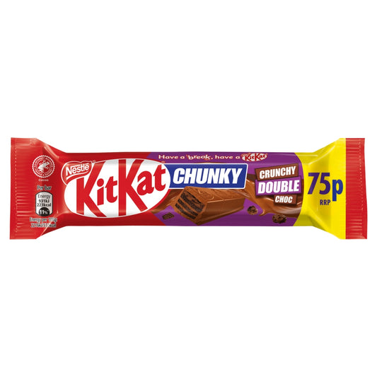 Nestlé KitKat Chunky Crunchy Double Chocolate 42g