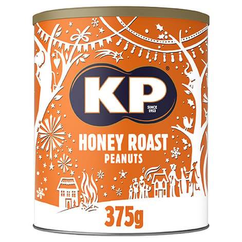 KP Honey Roasted Peanuts Caddy 375g