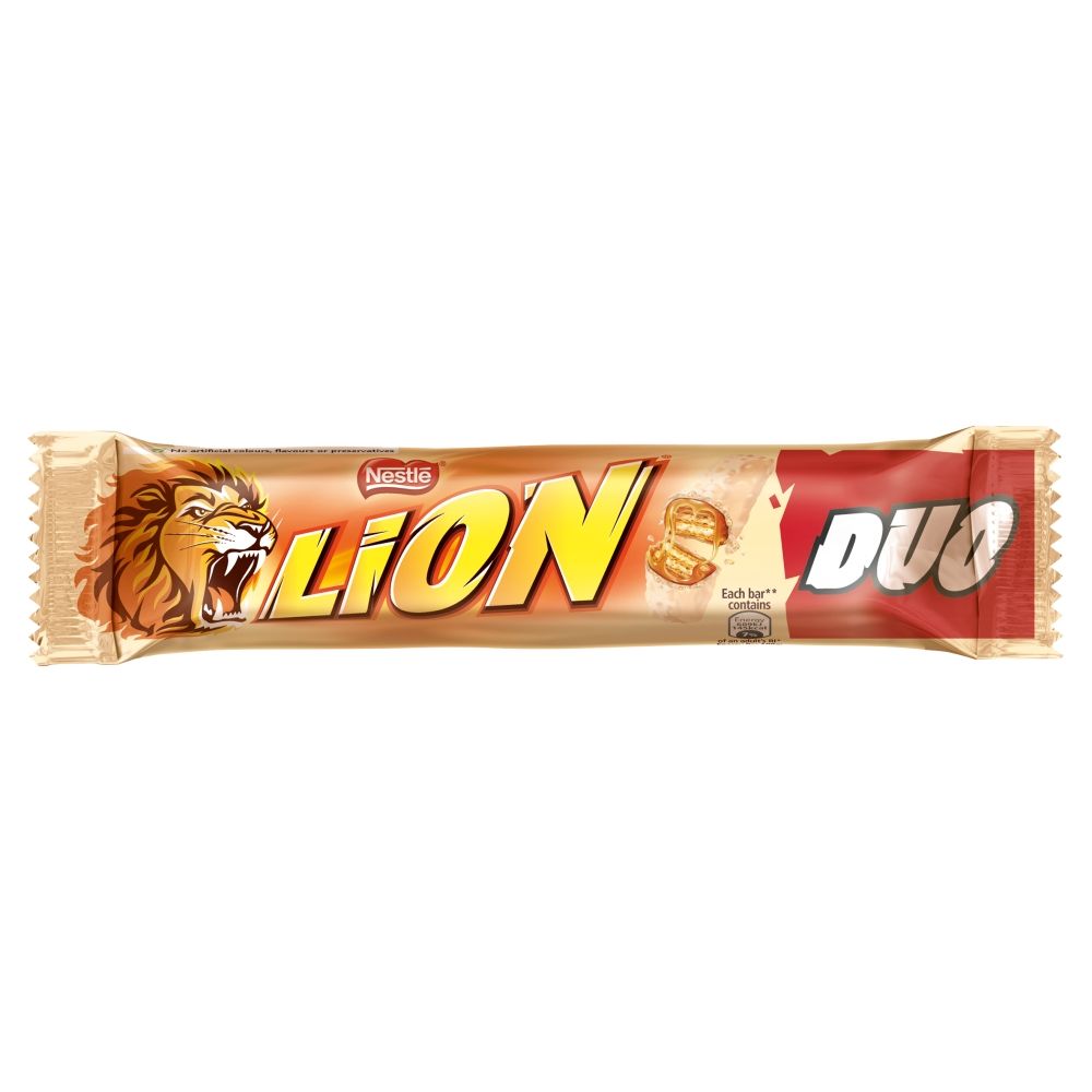 Nestlé Lion Bar White Duo 60g