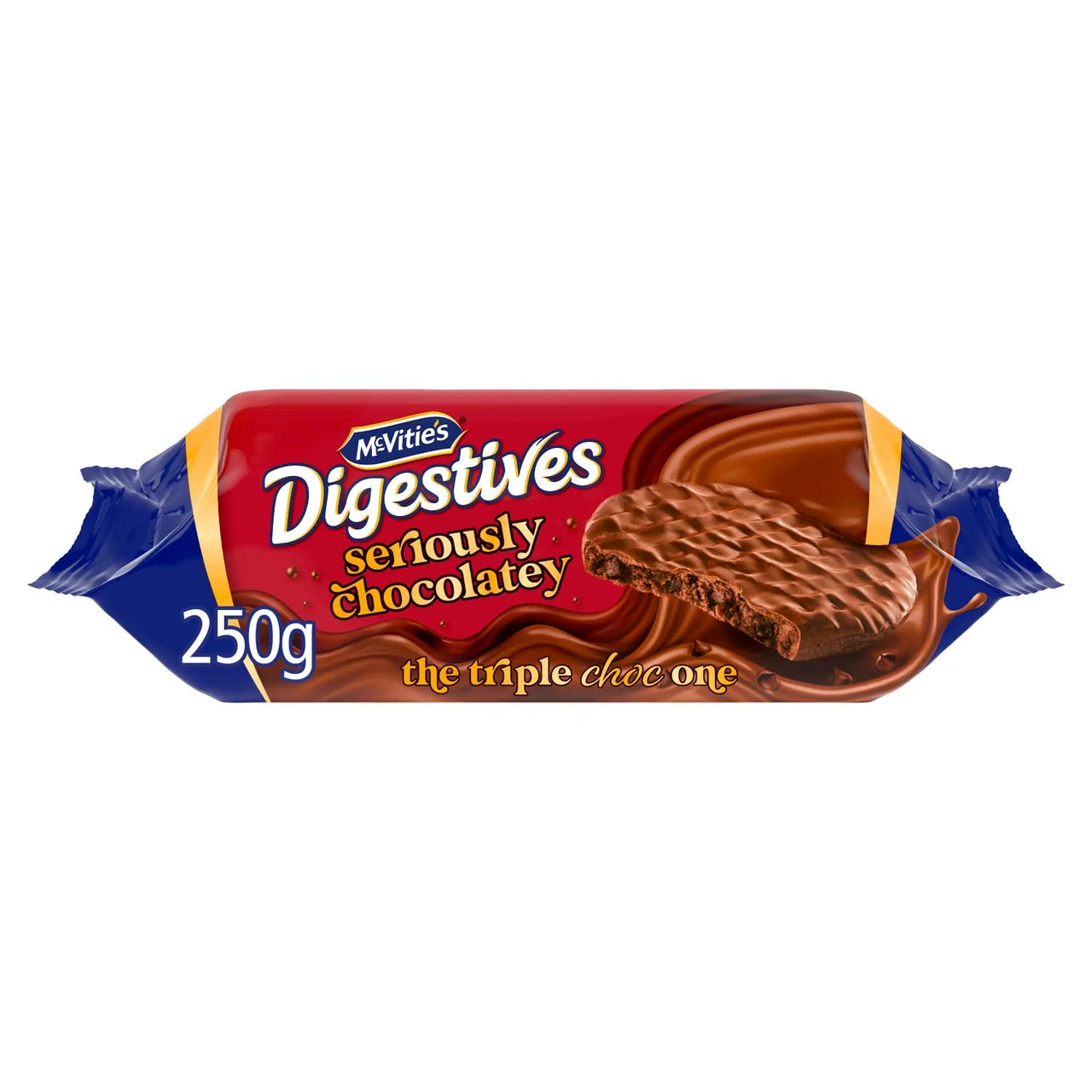 McVitie's Seriously Chocolatey Digestives Biscuits 250g