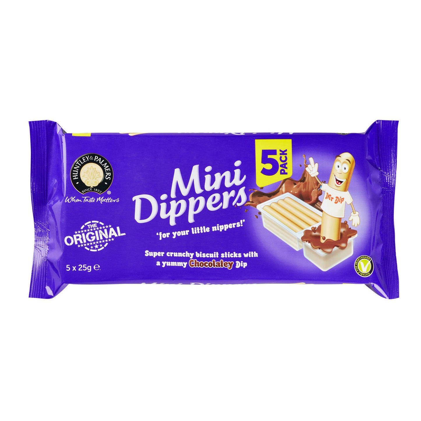 Huntley & Palmer Mini Dippers 5 Pack 125g