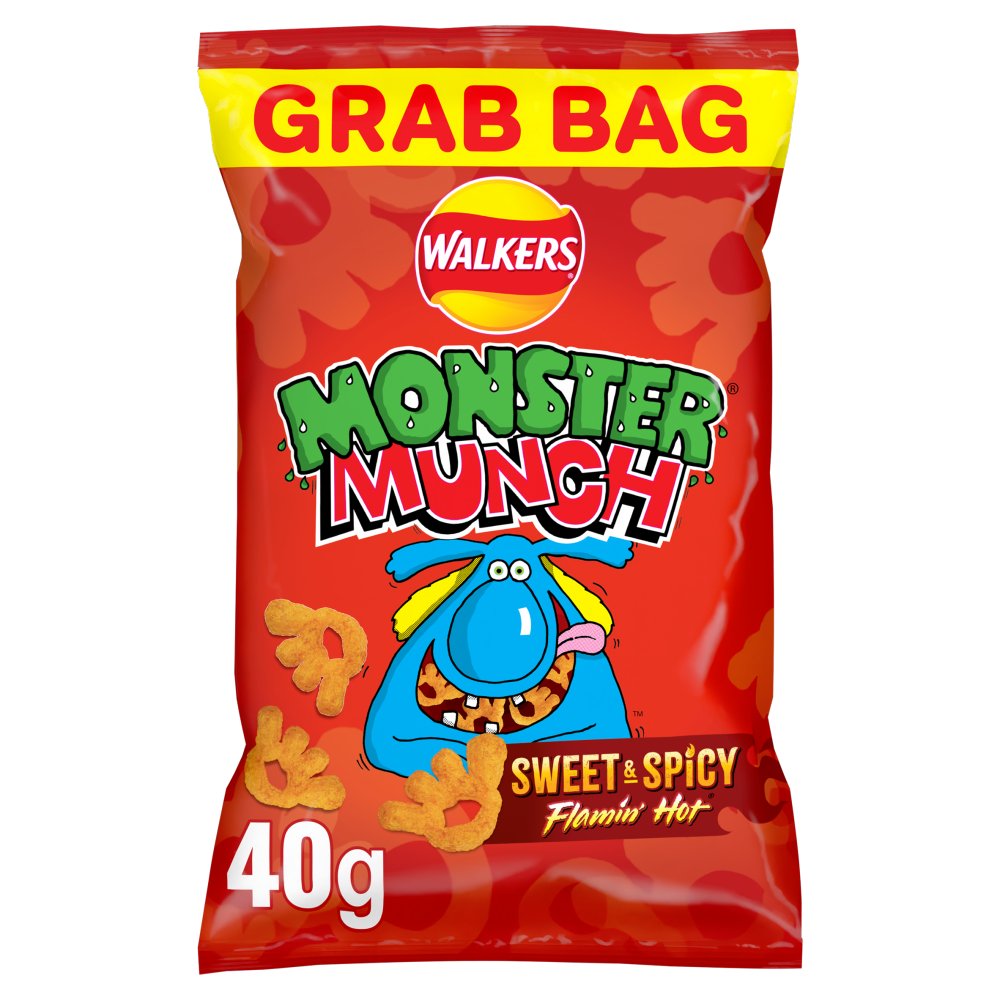 Walker's Monster Munch Flamin Hot 40g