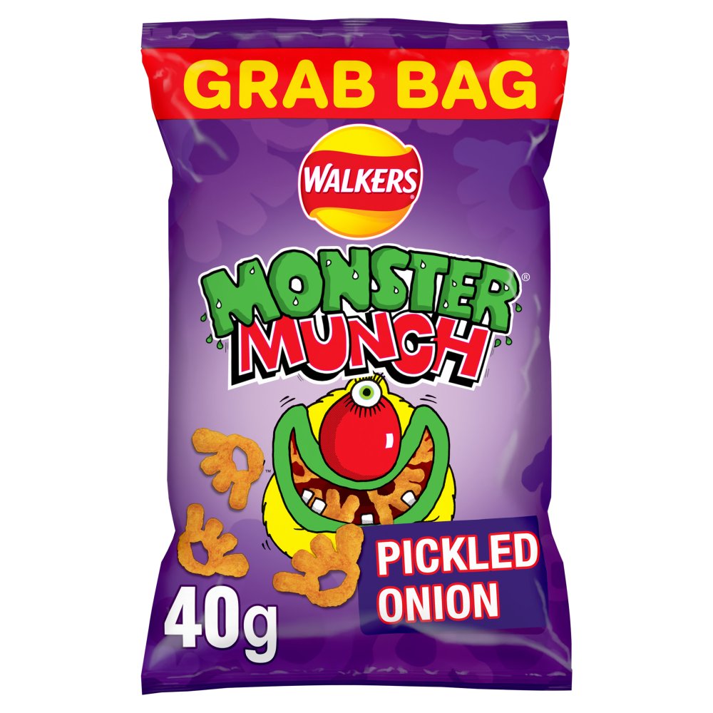 Walker's Monster Munch Pickled Onion 40g