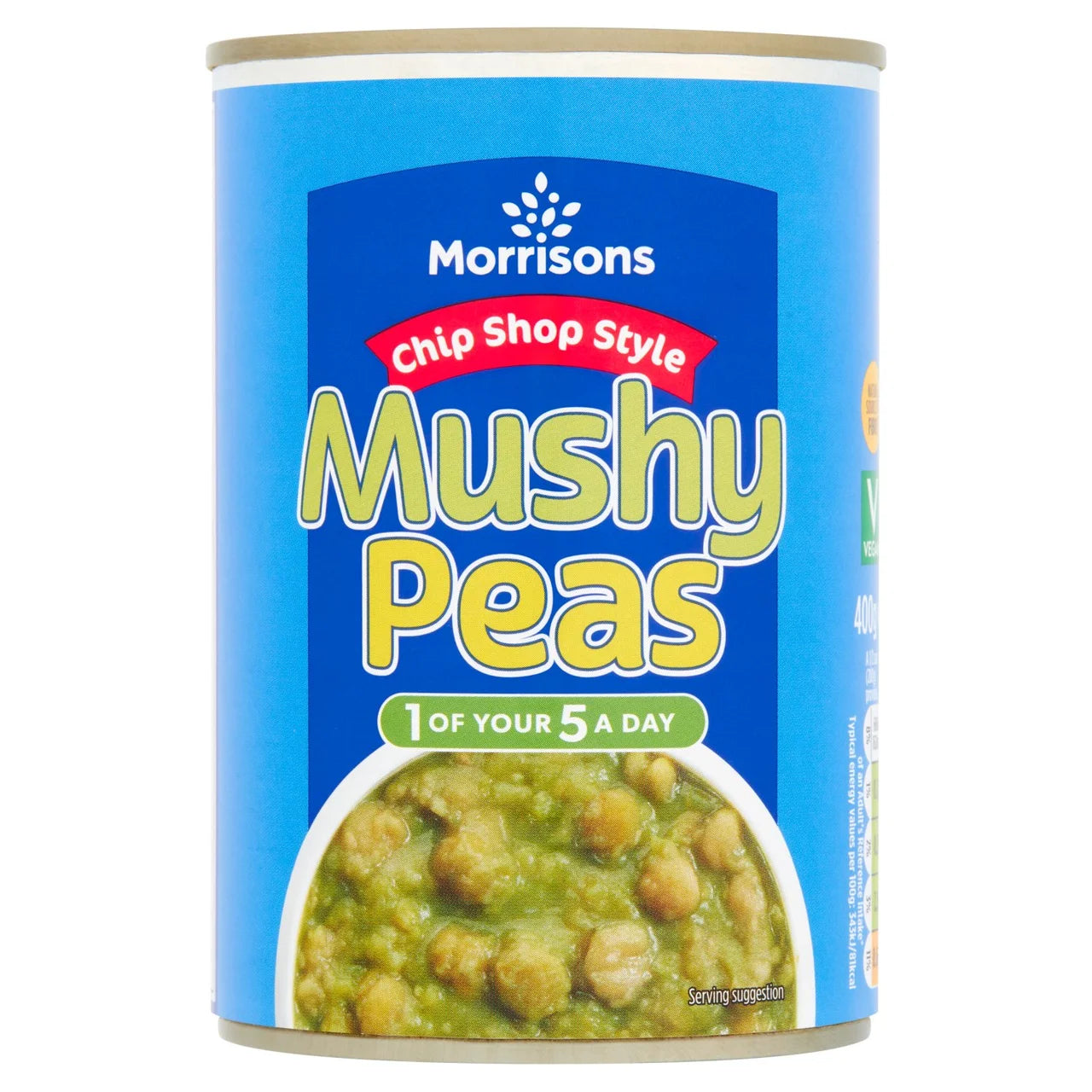 Morrisons Chip Shop Mushy Peas 400g