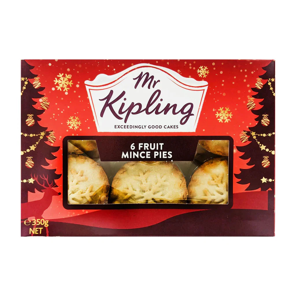 Mr Kipling Mince Pies 6 Pack 350g