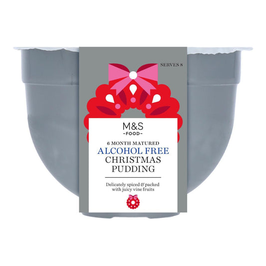 Mark's & Spencer Alcohol Free Christmas Pudding 454g