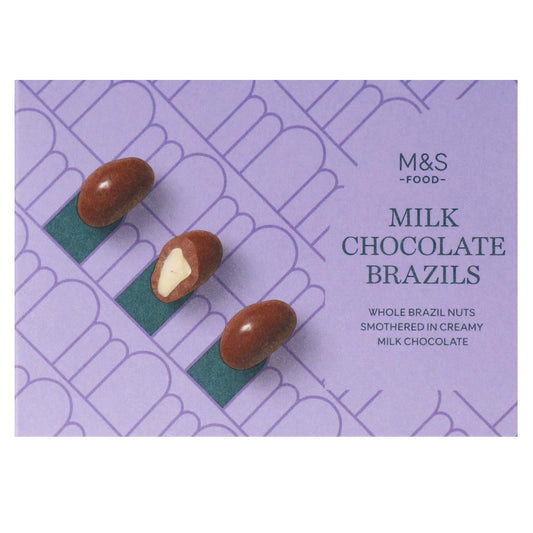 Mark's & Spencer Milk Chocolate Brazils 150g