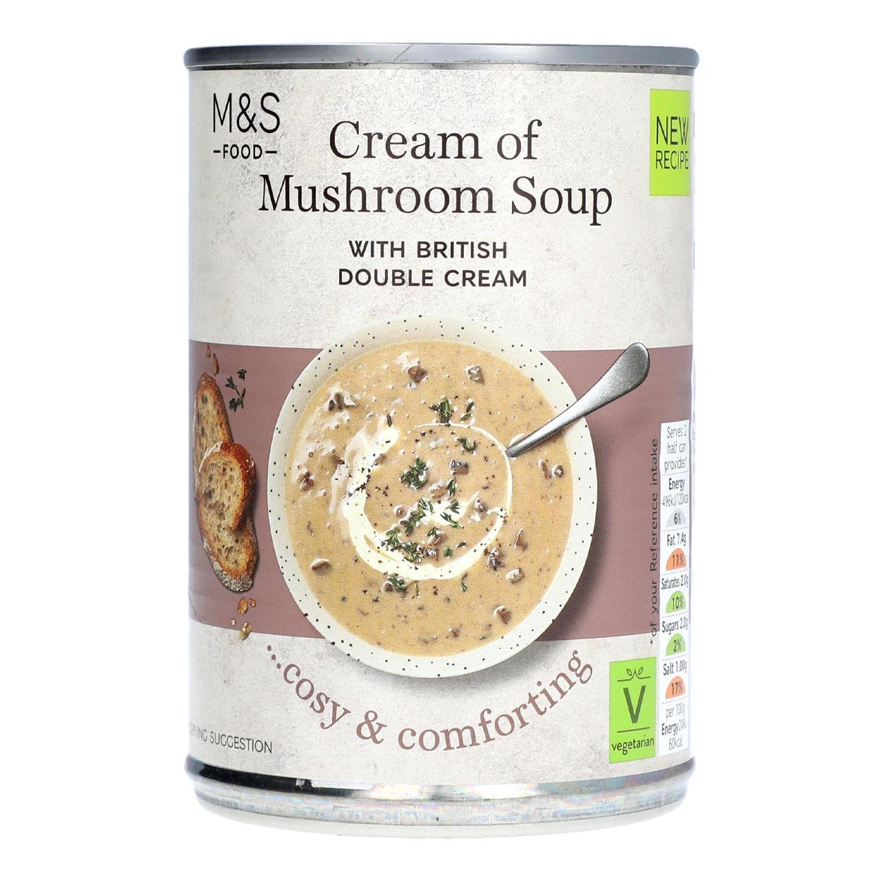 Mark's & Spencer Cream of Mushroom Soup 400g