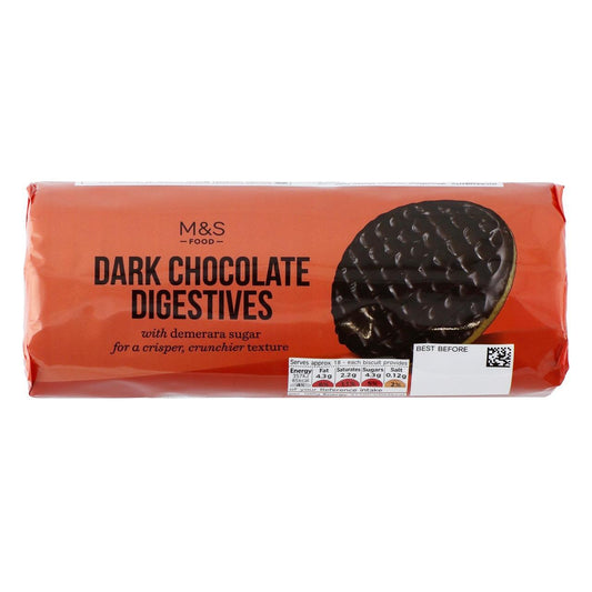 Mark's & Spencer Dark Chocolate Digestives 300g