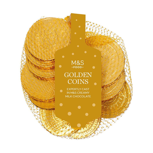 Mark's & Spencer Milk Chocolate Golden Coins 80g