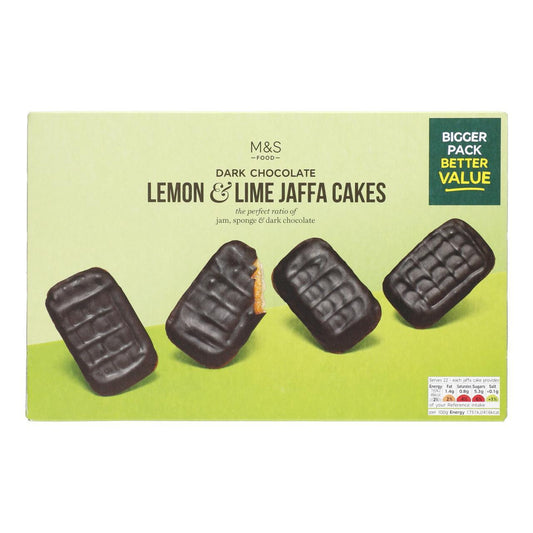 Mark's & Spencer Lemon & Lime Jaffa Cakes Twin Pack 250g