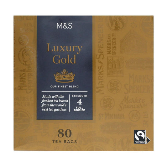 Mark's & Spencer Luxury Gold Blend Tea 80's 250g