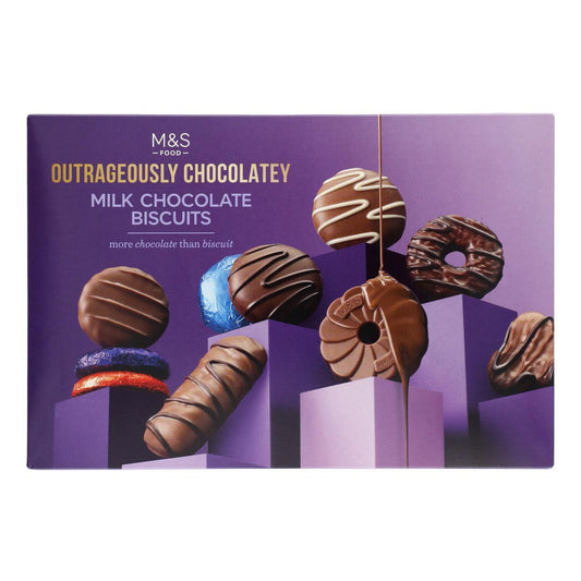 Mark's & Spencer Milk Chocolate Biscuit Selection 450g