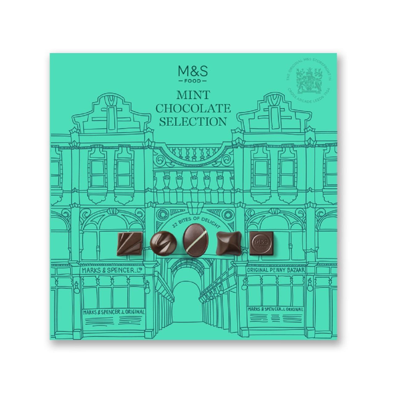 Mark's & Spencer Mint Chocolate Selection 283g