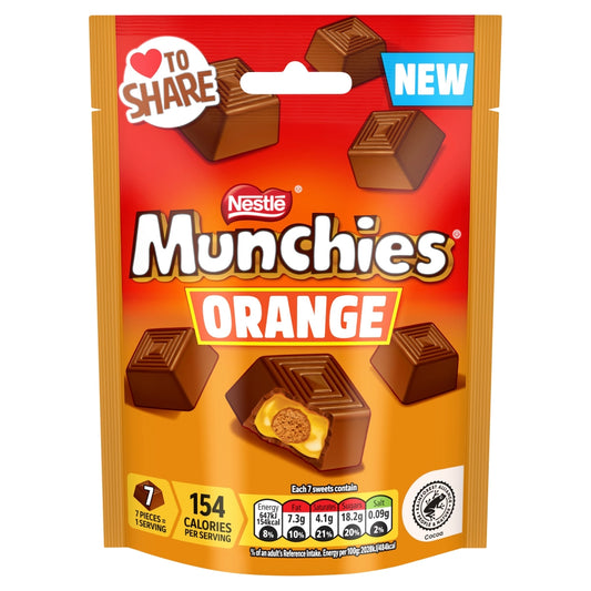 Nestlé Munchies Orange Pouch 104g