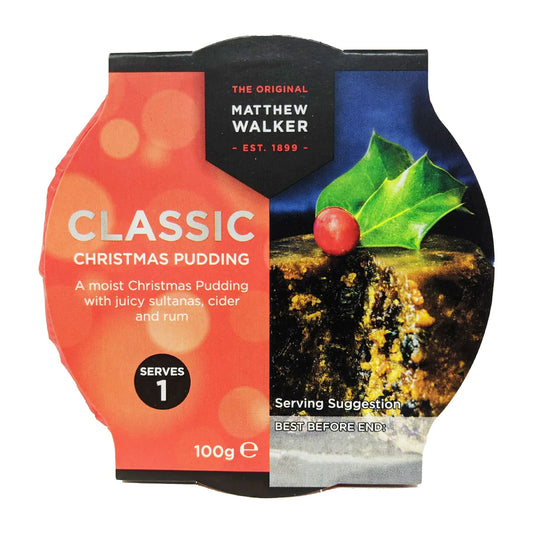 Matthew Walker Classic Christmas Pudding 100g