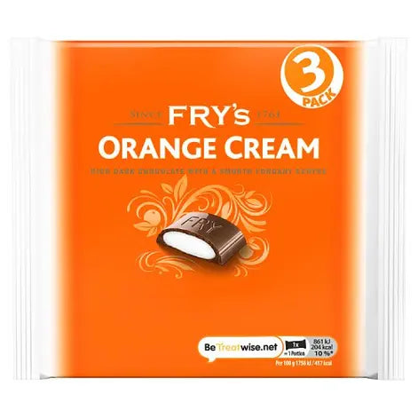 Fry's Orange Cream 3 Pack 147g