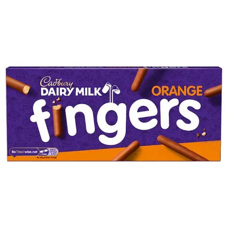 Cadbury Dairy Milk Fingers Orange 114g