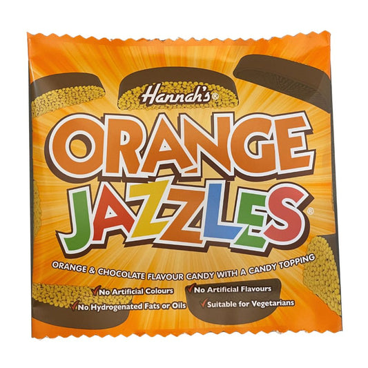 Hannah's Orange Jazzles 140g