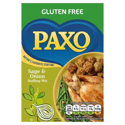 Paxo Sage & Onion Gluten Free 170g