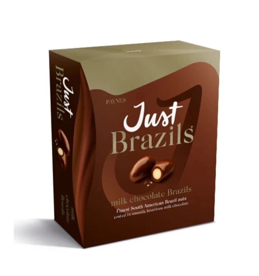 Paynes Milk Chocolate Brazils 150g