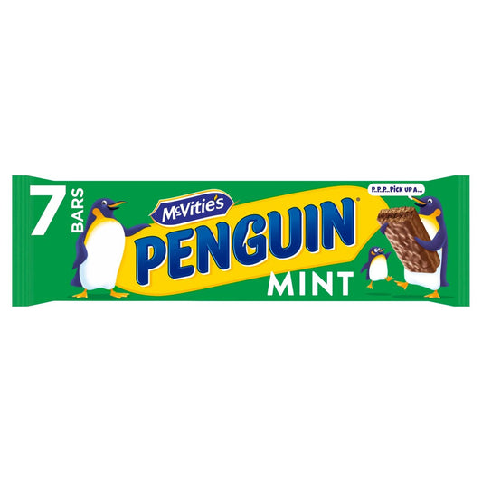 McVitie's Mint Penguin 7 Pack 168g