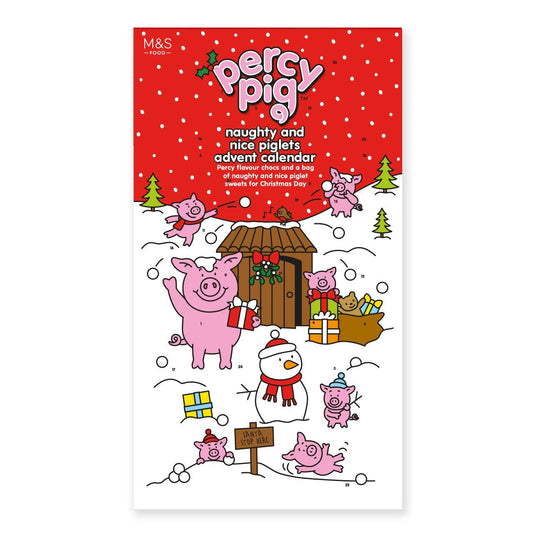 Mark's & Spencer Percy Pig Milk Chocolate Advent Calendar 250g