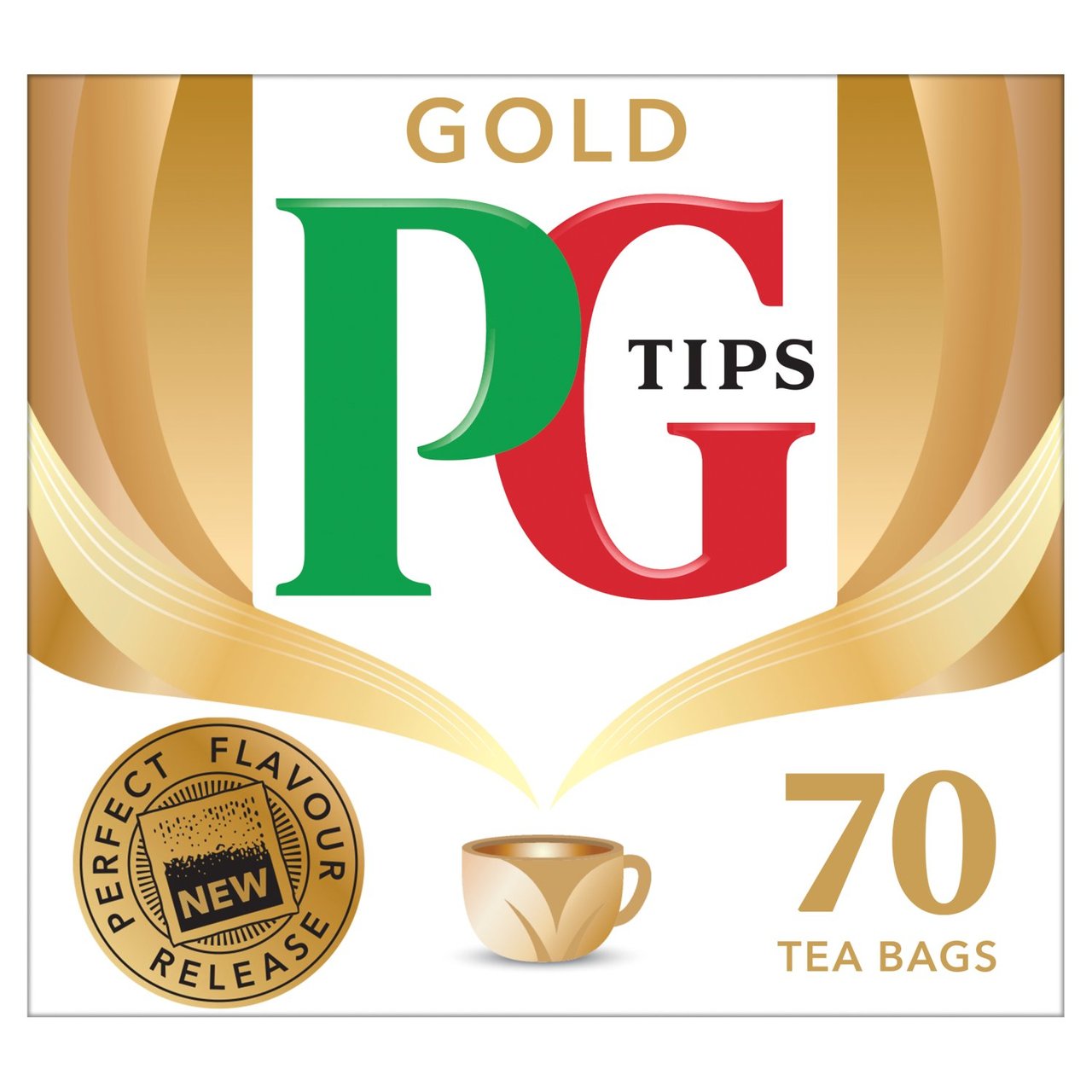 PG Tips Gold Blend 80's 250g