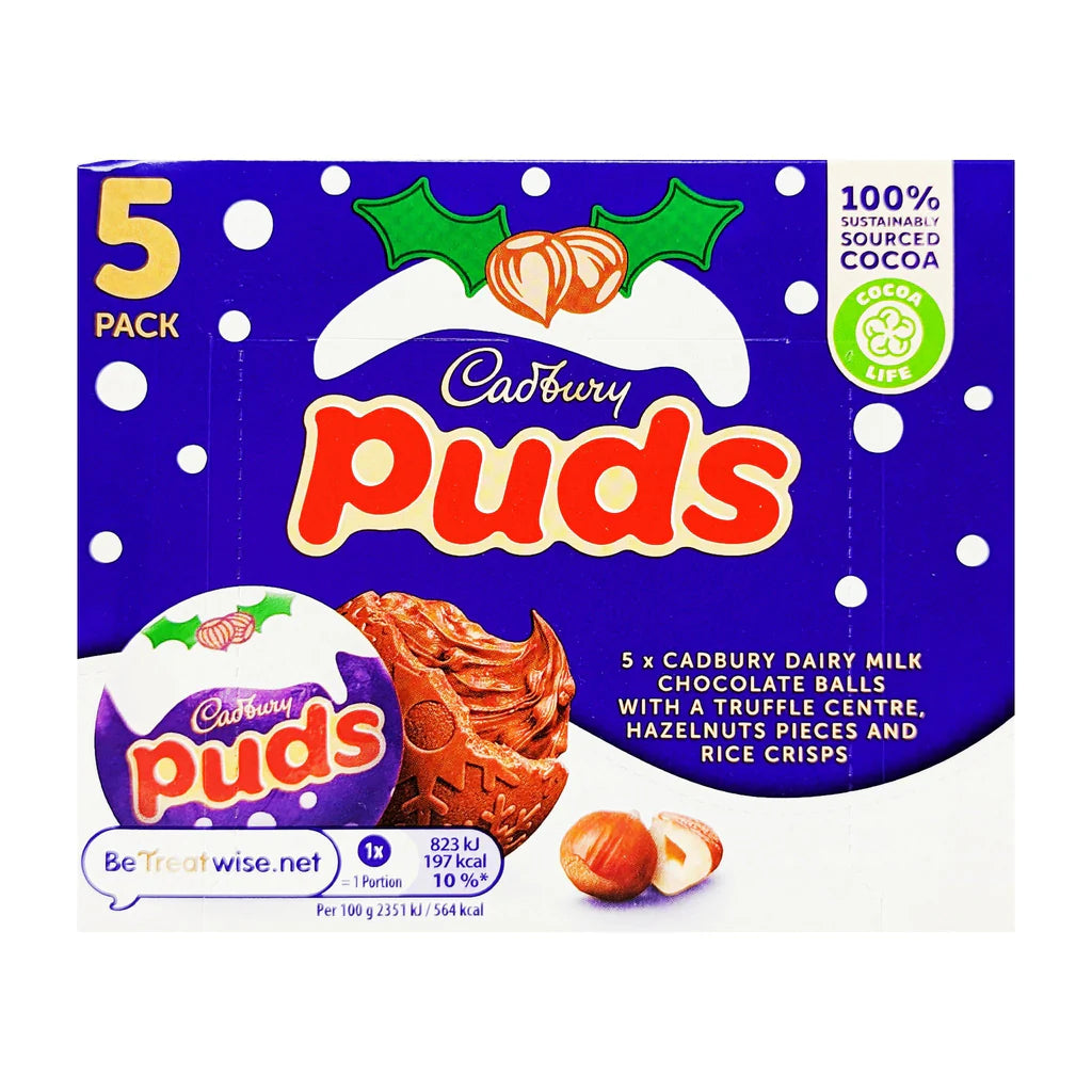 Cadbury Puds 5 Pack 175g