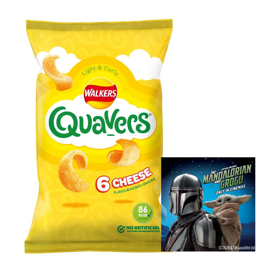 Walker's Quavers 6 Pack 96g