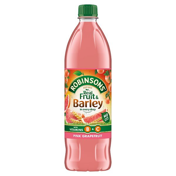 Robinson's Fruit & Barley Pink Grapefruit 1L