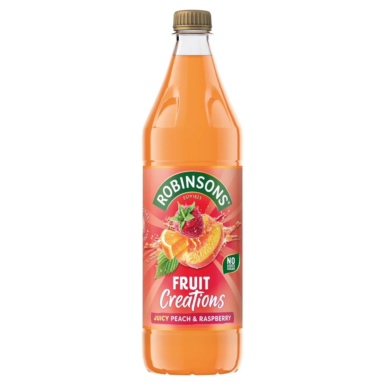Robinson's Fruit Creations Peach & Raspberry 1L
