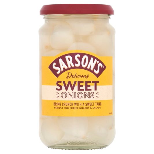Sarson's Sweet Onions 400g